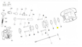 Royal Enfield INSULATOR - 571079E classic 500 bullet