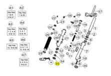 Royal Enfield DUST SEAL-STEERING ASSY - 587882C Himalayan 410