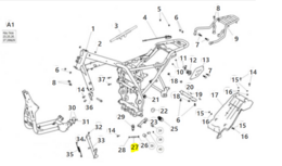 Royal Enfield Link rod - 574389C Scram 411
