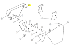 Royal Enfield GROMMET, BAYONET, 22 X 8 X 7 - 148397E Interceptor 650