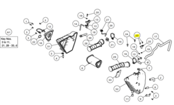 Royal Enfield HEX. SOCKET BUTTON HEAD SCREW M5 - 570300C Interceptor 650