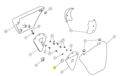 Royal Enfield GROMMET, SIDEPANEL LOCK - 148395E Interceptor 650