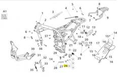 Royal Enfield HEX.NUT M6 - 574611B Scram 411