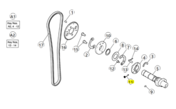 Royal Enfield SPRING,CONTROL ARM - 574168C Himalayan 410
