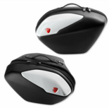 Ducati SET OF SIDE PANNIERS SS STAR WHITE SILK - 96781141B Supersport