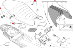 Ducati SEAT - 59521591A Monster-Monster-