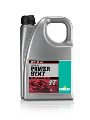 motorex - POWER SYNT 4T  10W/60 4 Ltr 751.0046