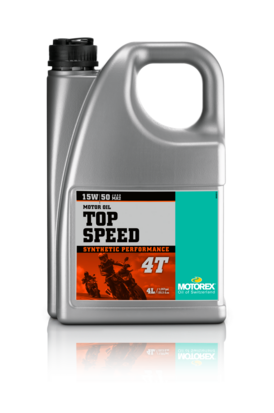 Motorex TOP SPEED 4T  15W/50 4 Ltr 751.0161