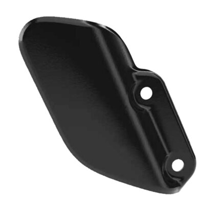 HEEL GUARD, BLACK RH