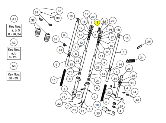 Royal Enfield WIRE GUIDE, SPEEDO CABLE - 148558C Interceptor 650