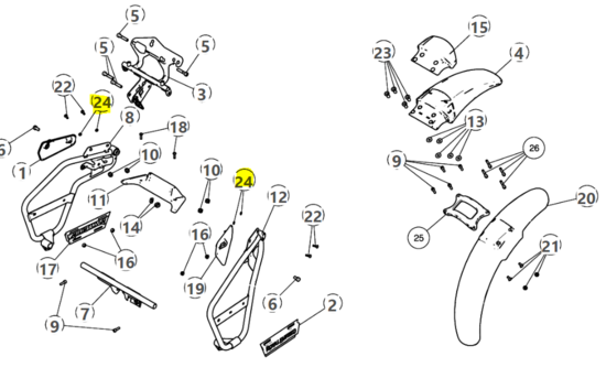 PLASTIC WASHER - 587707A