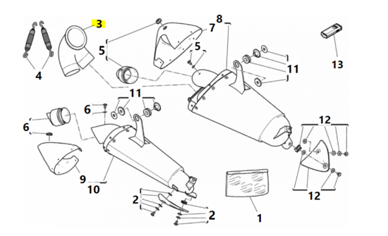 EXHAUST MANIFOLD - 96411981A