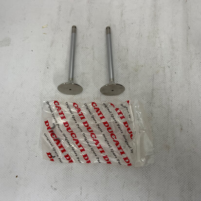 Ducati INTAKE VALVES SET - 21020041A - 21020042A 851 888-Superbike-