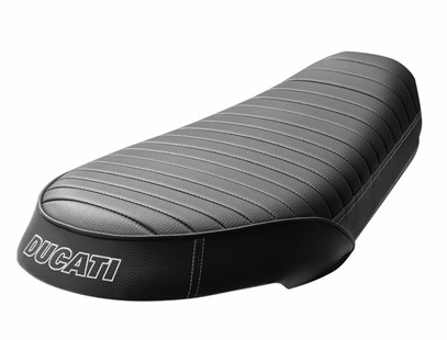 BLACK CAFE' RACER TWIN-SEATER SEAT - 96880521AB