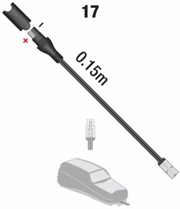 ACC SET O17, ADAPTER SAE-STD CONNECTOR