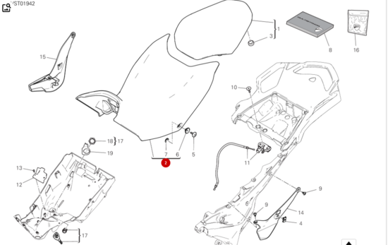 SEAT - 595P3184AA