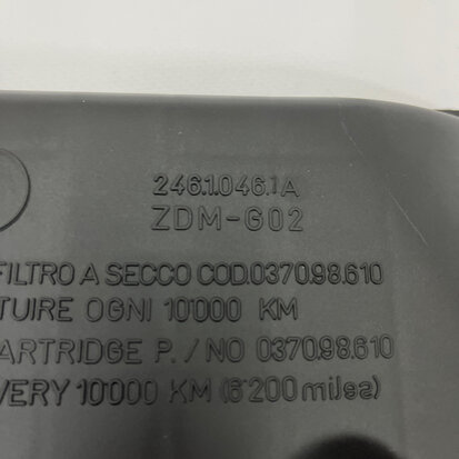 COVER, AIR FILTER CASE - 24610461B - 24610461A