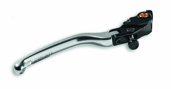 Ducati BRAKE LEVER 3D DUCATIBYRIZOMA SILVER - 96180541AB Hypermotard - multistrada