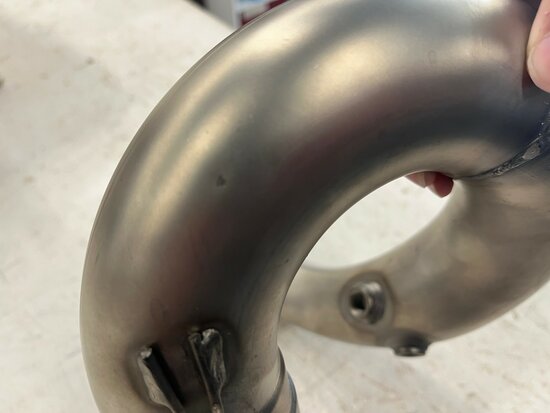 Ducati HORIZONTAL HEAD EXHAUST PIPE monster 1200 R