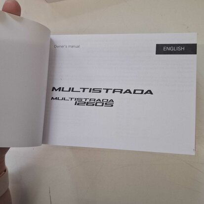 Ducati Multistrada 1260S manual 91373721D
