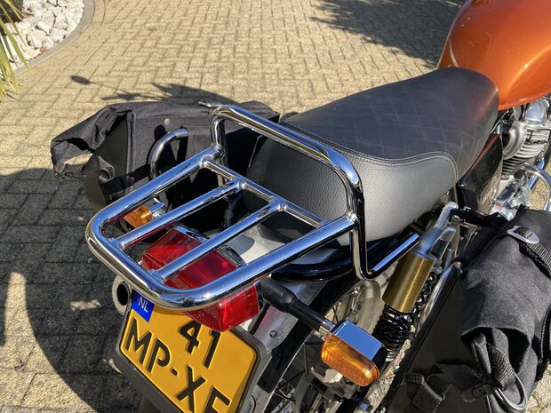 LUGGAGE RACK 650 TWINS CHROME Interceptor & Continental