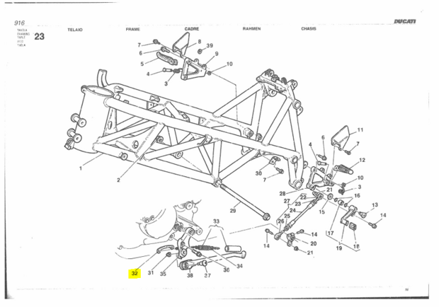 Ducati PLATE - 82910462A Superbike