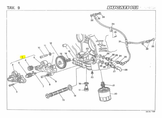 COMPL. OIL PUMP  - 24920011A - 066770200