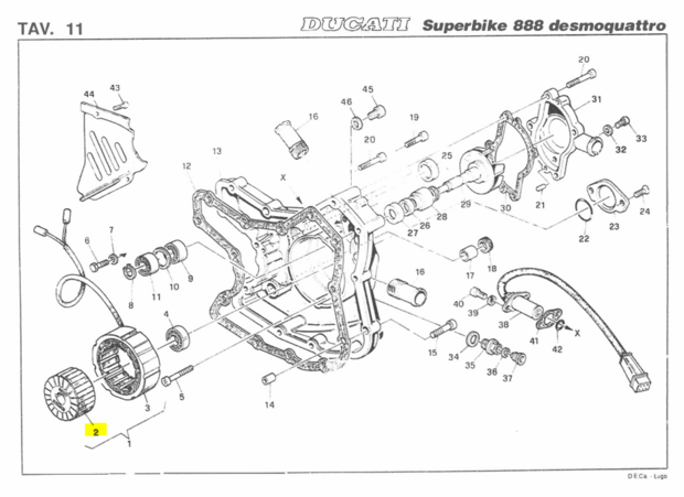 FLYWHEEL ROTOR  - 26540011A - 037546400