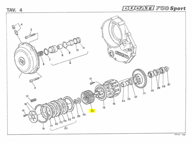 CLUTCH DRUM  - 067016610