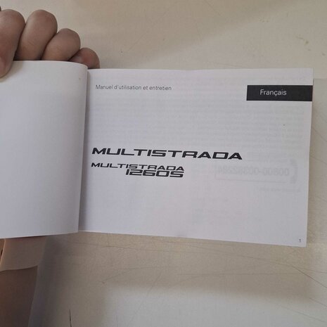 Ducati Multistrada 1260S manual 91373721D