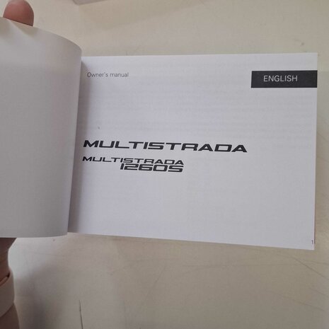 Ducati Multistrada 1260S manual 91373721D