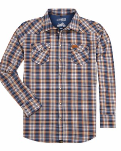 TARTAN SCR WFIT SHIRT M - 987697184