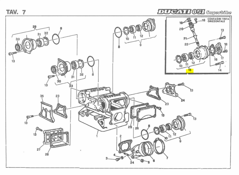 REVOLUTION COUNTER CAP  - 23520011A