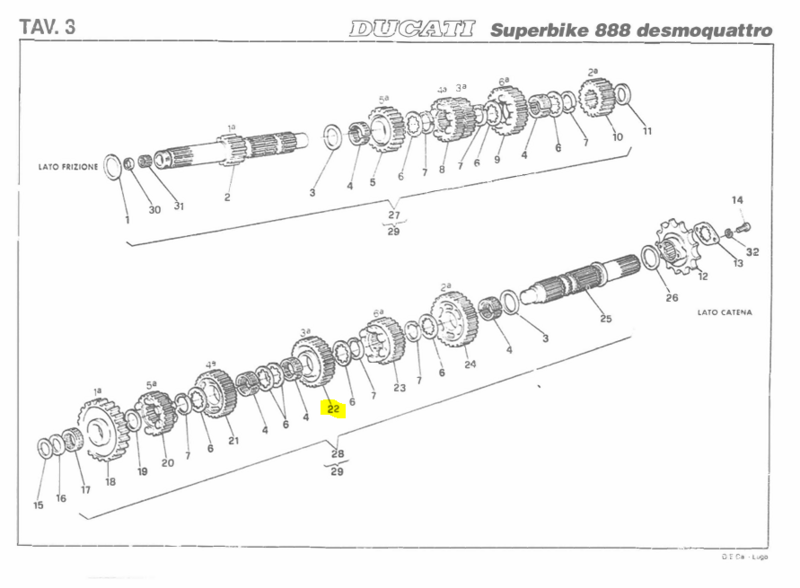 DRIVEN GEAR 3RD SPEED  - 17210081B&nbsp;