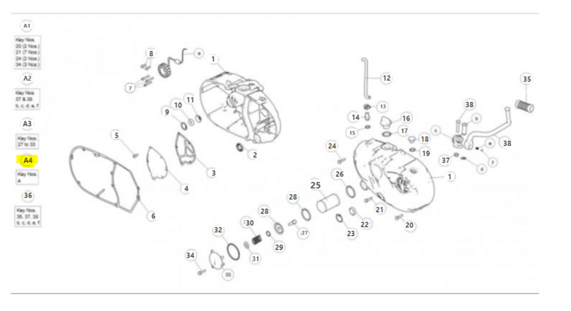 FLYWHEEL MAGNETO ASSY 3 PHASE - 572362B