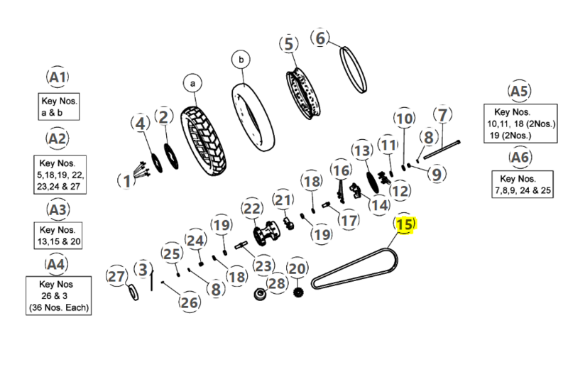 CHAIN-REAR - 587334B