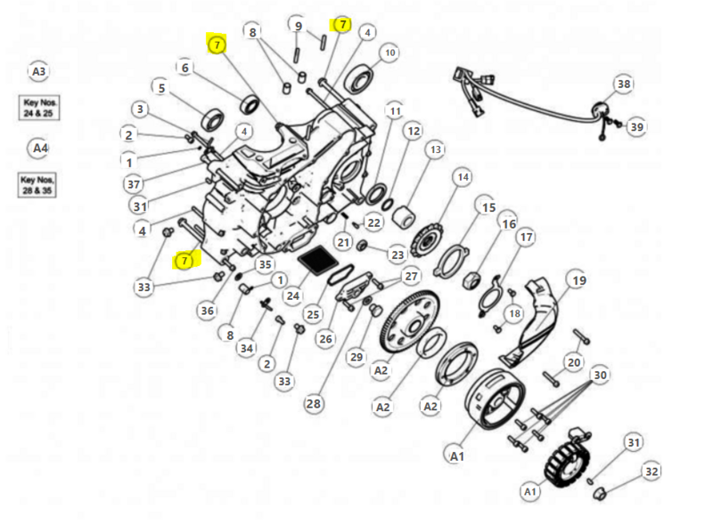 GEAR POSITION SENSOR - 574024H