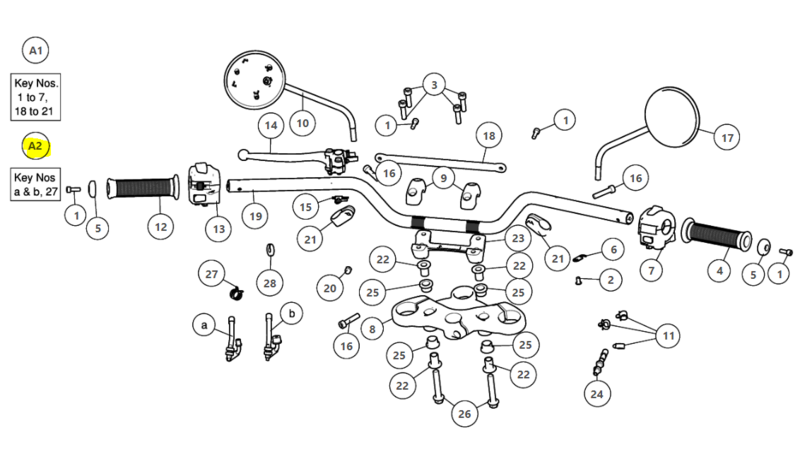 THROTTLE CABLE ASSEMBLY (TWIN CA - 576047D