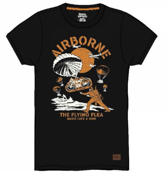 T-Shirt Airborne, Black