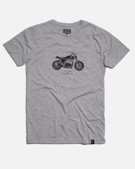 T-Shirt, The Bike Shed, Grey