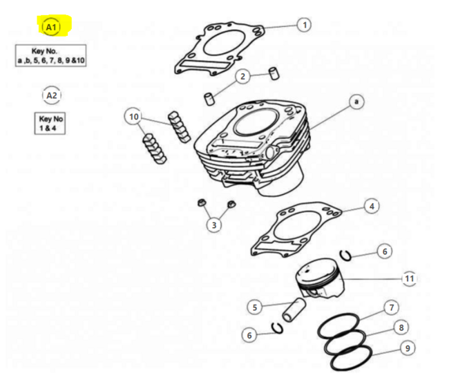 Cyl Barrel W/P Assy D1 - 888472