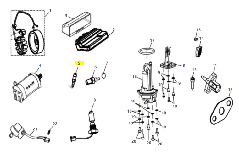 OXYGEN SENSOR - 1010084C