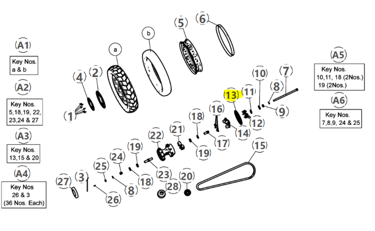 SPROCKET - REAR DRIVE - 587752B