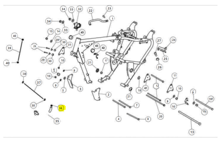 BRAIDED HOSE ASSY - 582526C