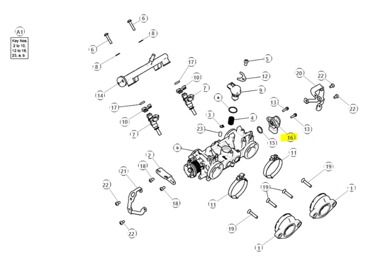 THROTTLE POSITION SENSOR - 576203B