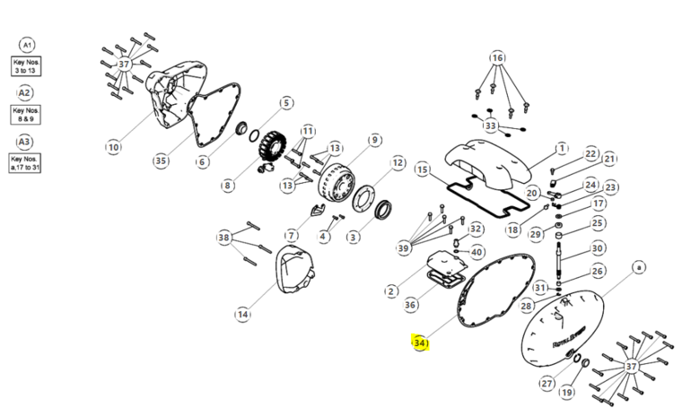 GASKET, CLUTCH COVER - 575608A